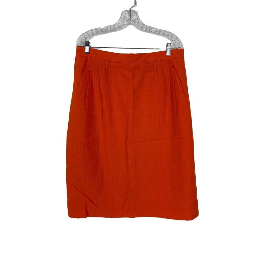 Radcliffe Women’s Orange A-line Skirt
